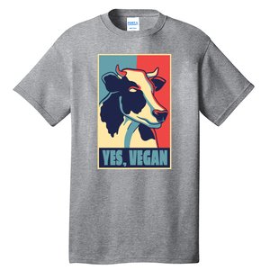 Yes Vegan Cow Tall T-Shirt