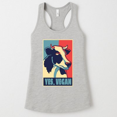 Yes Vegan Cow Womens Tank Top