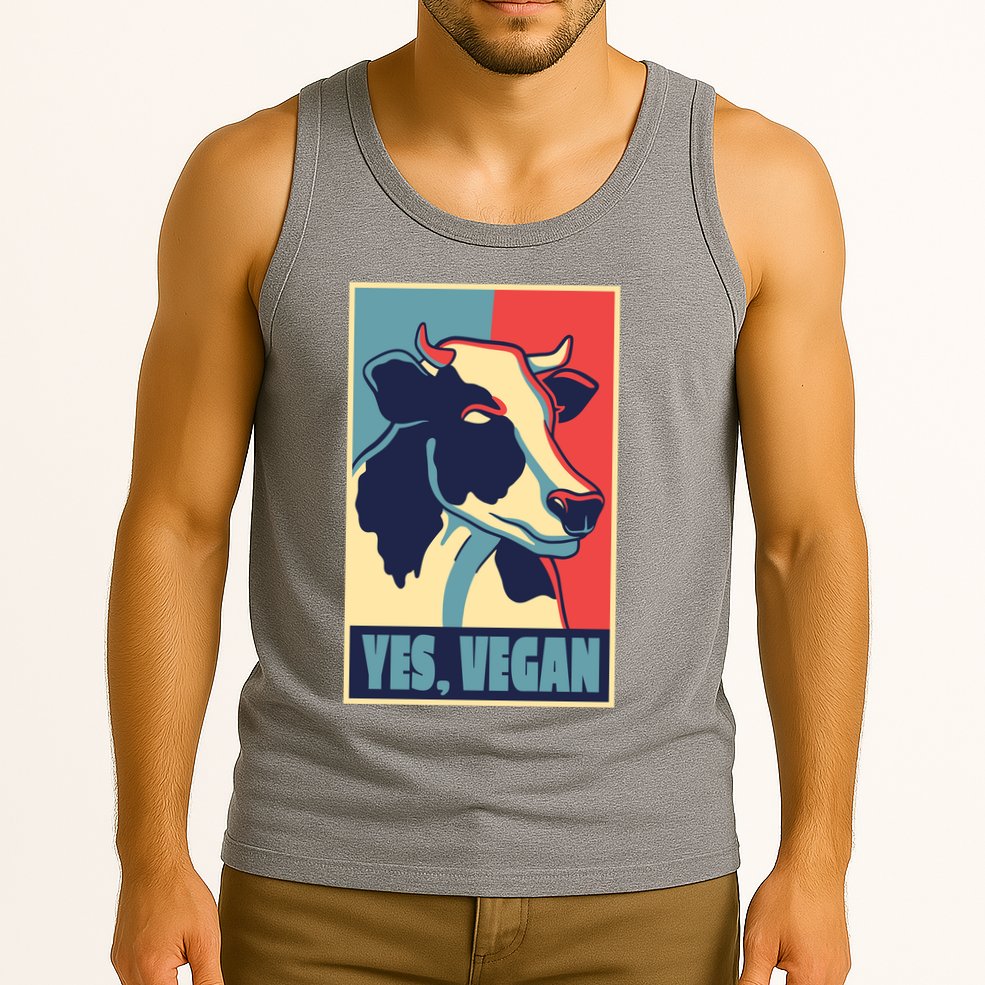 Yes Vegan Cow Tank Top