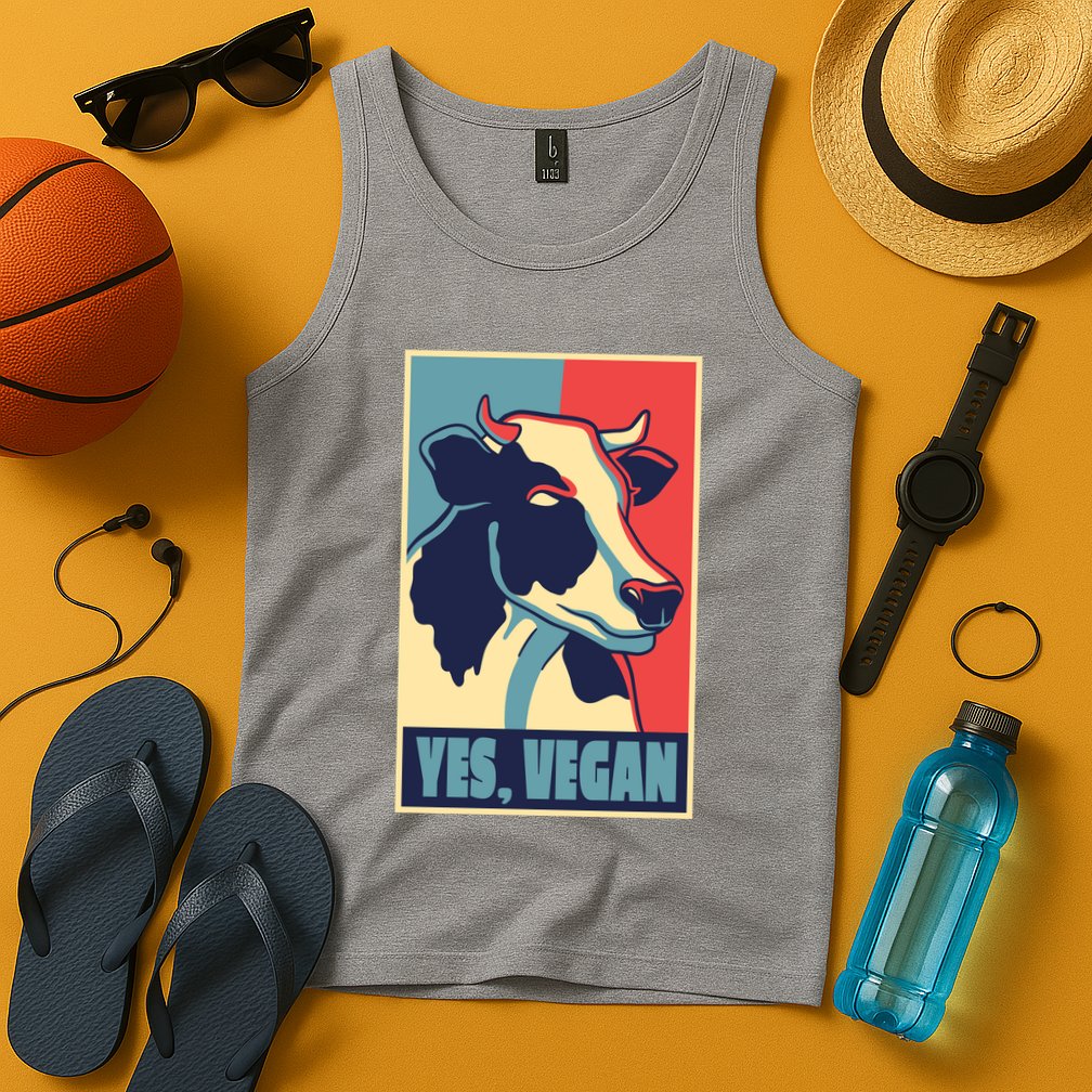 Yes Vegan Cow Tank Top