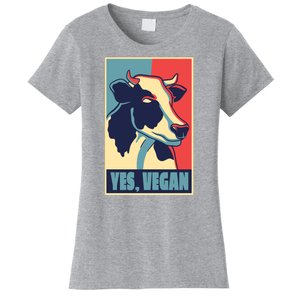 Yes Vegan Cow Women's T-Shirt