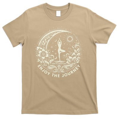 Yoga Enjoy The Journey Funny T-Shirt