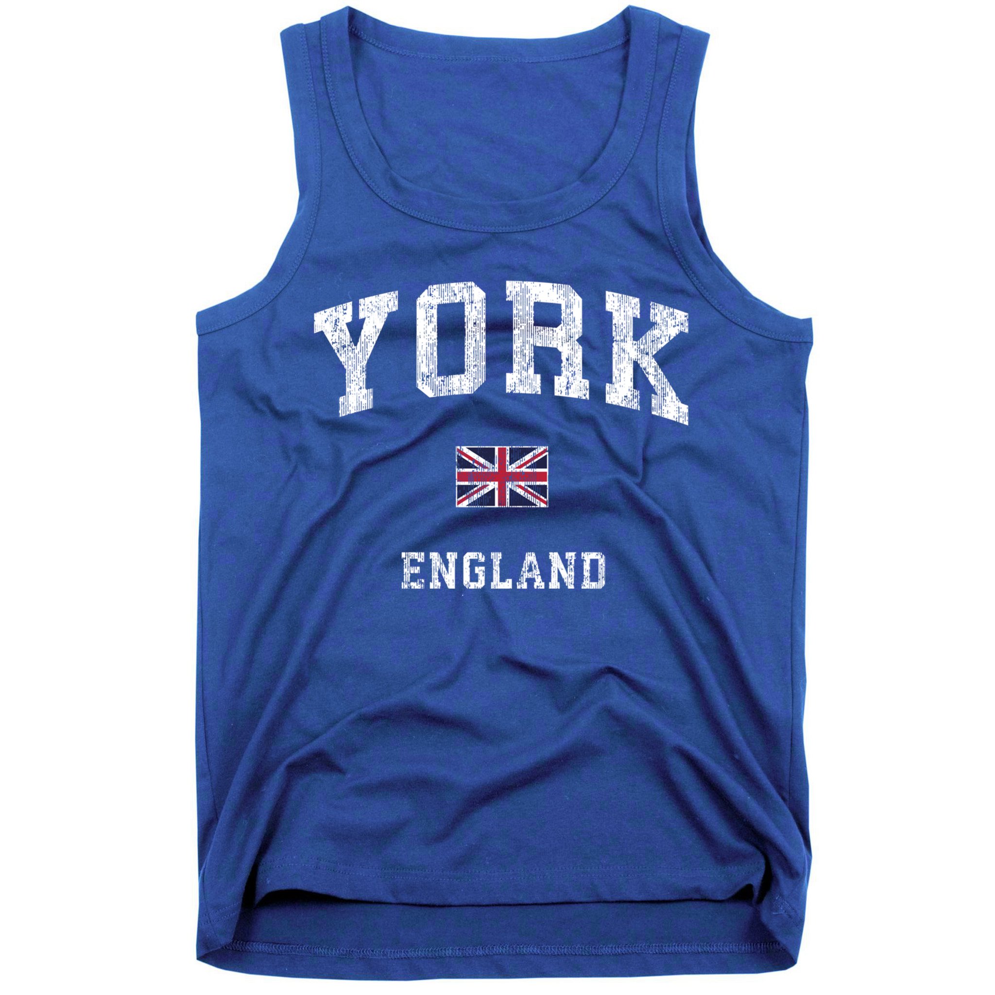 York England Vintage Athletic Sports Design Gift Tank Top