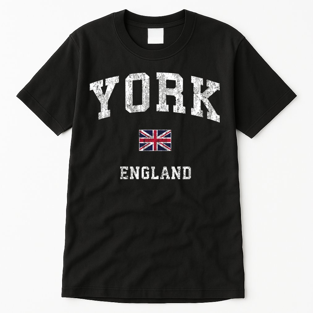 York England Vintage Athletic Sports Tall T-Shirt
