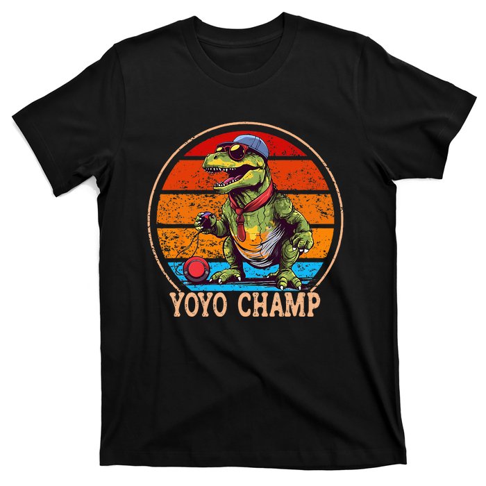 YoYo For Adults And Kids Retro Sunset Trex YoYo T-Shirt