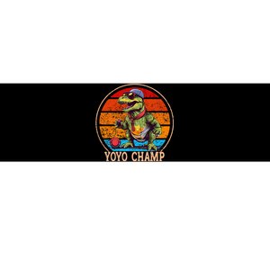 YoYo For Adults And Kids Retro Sunset Trex YoYo Bumper Sticker