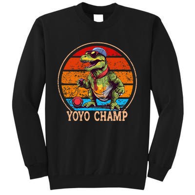 YoYo For Adults And Kids Retro Sunset Trex YoYo Tall Sweatshirt