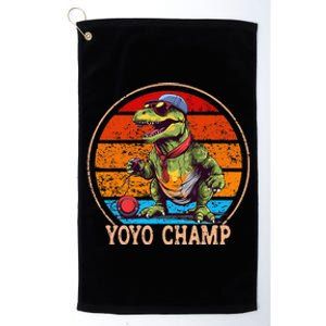 YoYo For Adults And Kids Retro Sunset Trex YoYo Platinum Collection Golf Towel