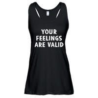 Your Feelings Are Valid Mental Health Support Family Ladies Essential Flowy Tank