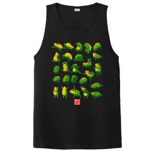 Yoga Frog And Toad Meditation Japanese PosiCharge Competitor Tank