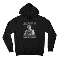 Ya Filthy Animal Tacky Merry Christmas Sweater Hoodie