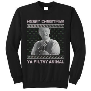 Ya Filthy Animal Tacky Merry Christmas Sweater Sweatshirt