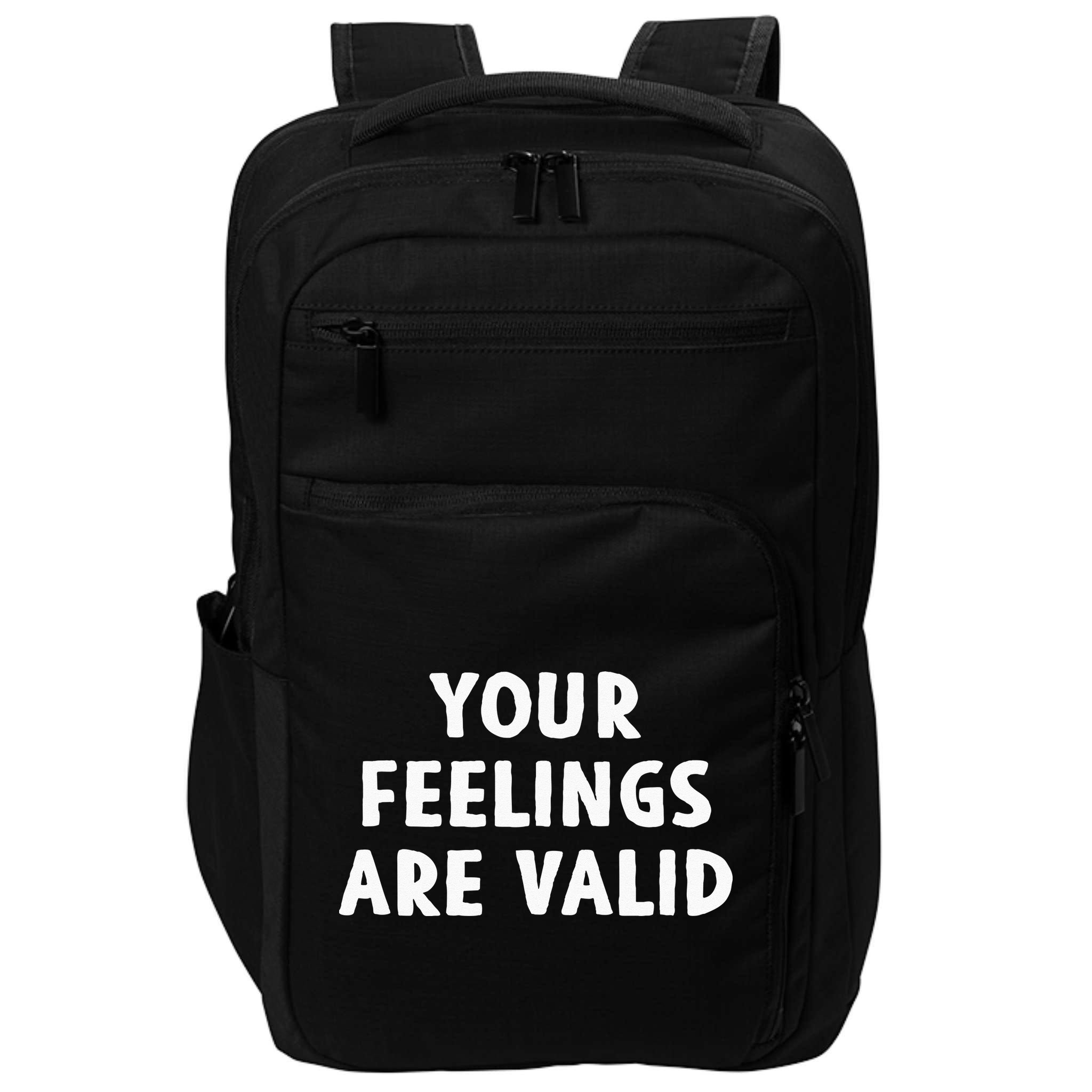 Your Feelings Are Valid Mental Health Support Family Impact Tech Backpack