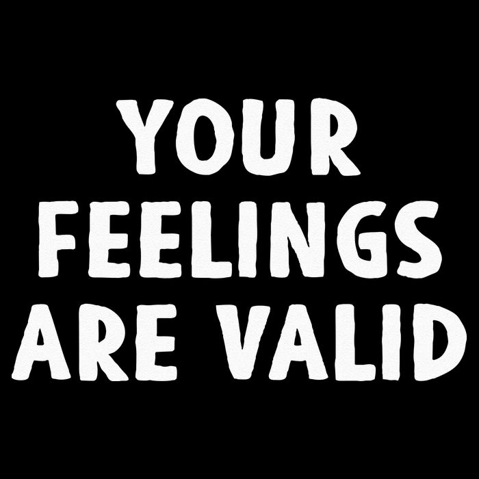 Your Feelings Are Valid Mental Health Support Family 16 in Basic Backpack