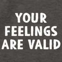 Your Feelings Are Valid Mental Health Support Family Vector Backpack