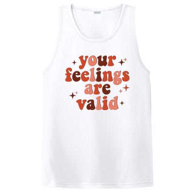 Your Feelings Are Valid Mental Health Matters Awareness PosiCharge Competitor Tank