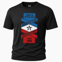 Yugoslavija Flag Balkans Sfry Yugoslavia Cooling Performance Crew T-Shirt