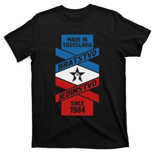 Yugoslavija Flag Balkans Sfry Yugoslavia T-Shirt