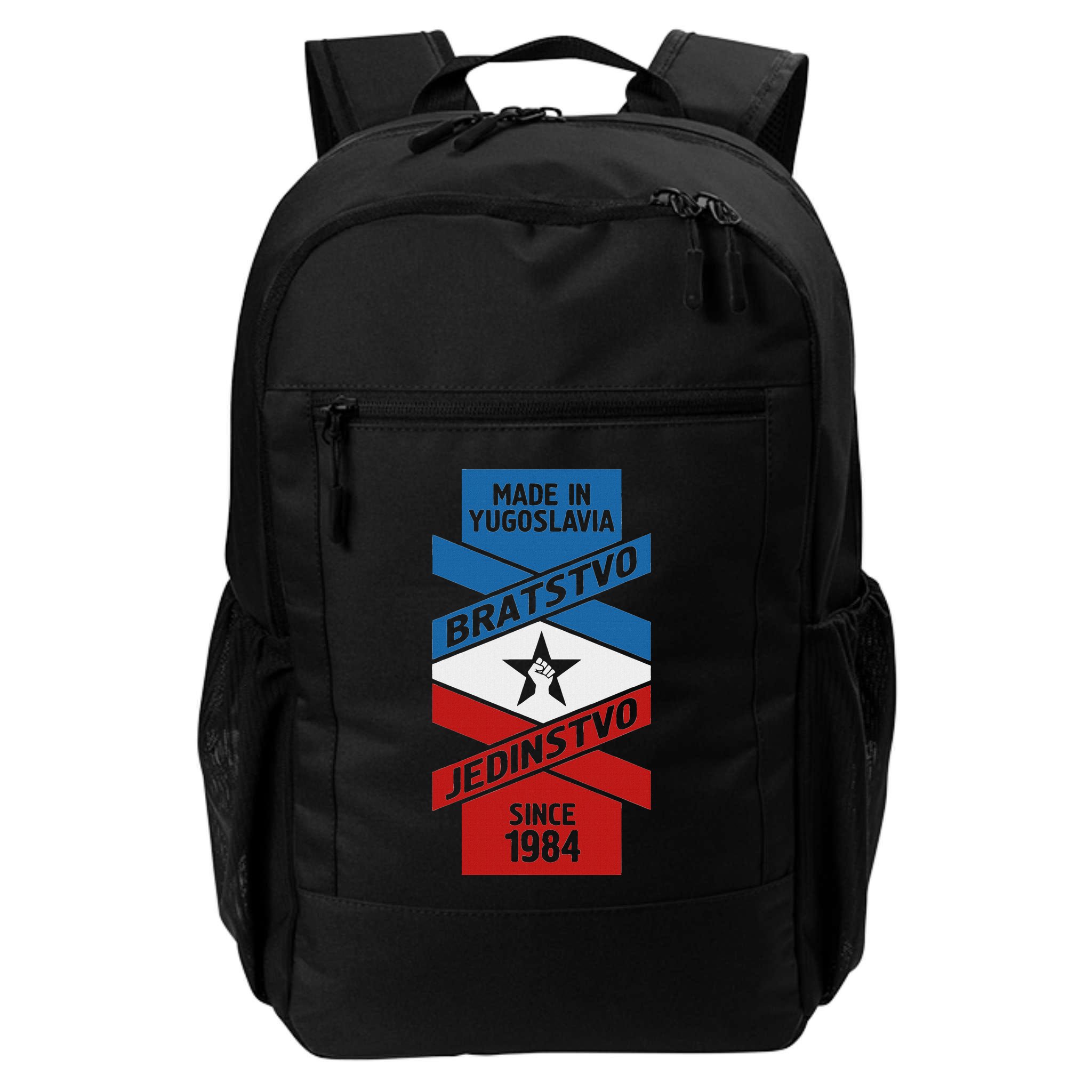 Yugoslavija Flag Balkans Sfry Yugoslavia Backpack