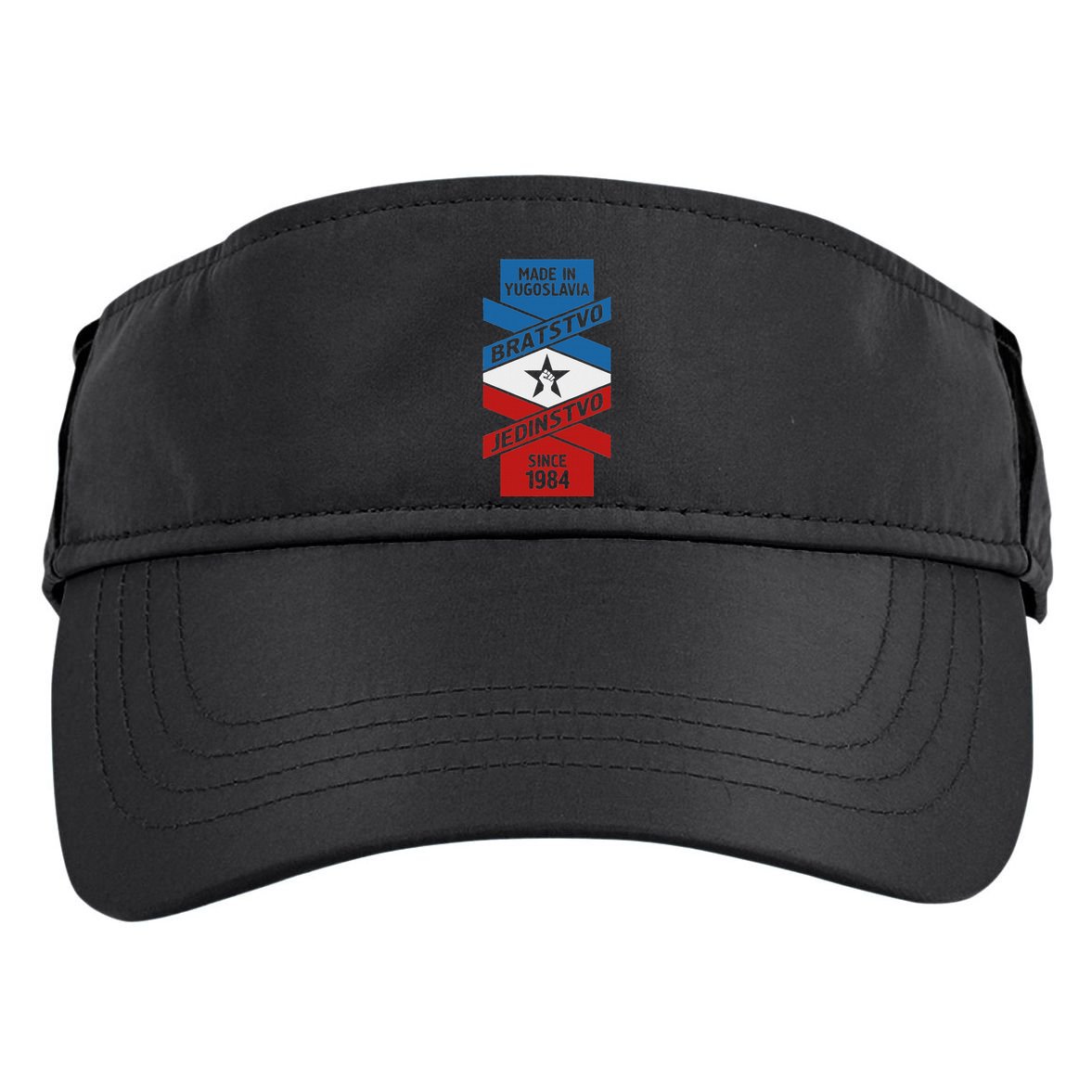 Yugoslavija Flag Balkans Sfry Yugoslavia Adult Drive Performance Visor