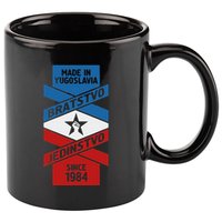 Yugoslavija Flag Balkans Sfry Yugoslavia 11oz C Handle Ceramic Mug