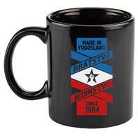 Yugoslavija Flag Balkans Sfry Yugoslavia 11oz C Handle Ceramic Mug