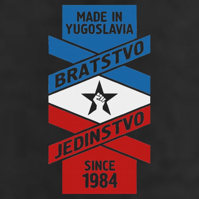 Yugoslavija Flag Balkans Sfry Yugoslavia Golf Towel