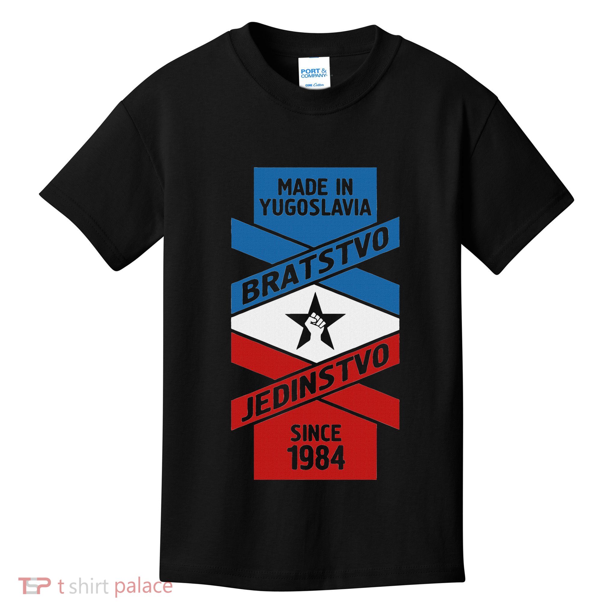 Yugoslavija Flag Balkans Sfry Yugoslavia Kids T-Shirt