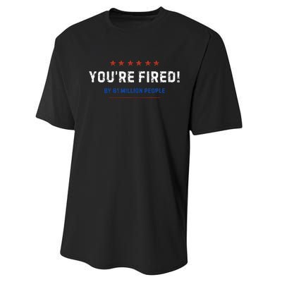 You’Re Fired By 81 Million People Performance Sprint T-Shirt