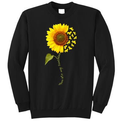 Yorkiepoo Floral Dog Lover Gift Sweatshirt