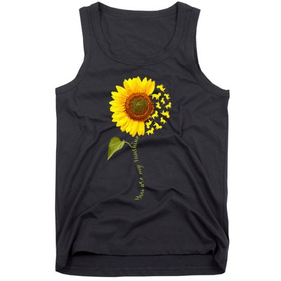 Yorkiepoo Floral Dog Lover Gift Tank Top