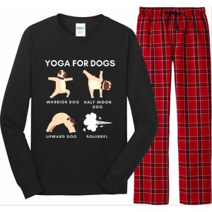 Yoga For Dogs Squirrel Funny Yoga Wear Long Sleeve Pajama Set