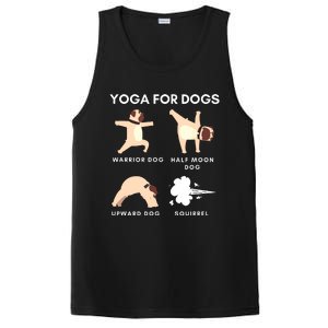 Yoga For Dogs Squirrel Funny Yoga Wear PosiCharge Competitor Tank