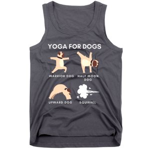 Yoga For Dogs Squirrel Funny Yoga Wear Tank Top