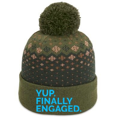 Yup Finally Engaged The Baniff Cuffed Pom Beanie