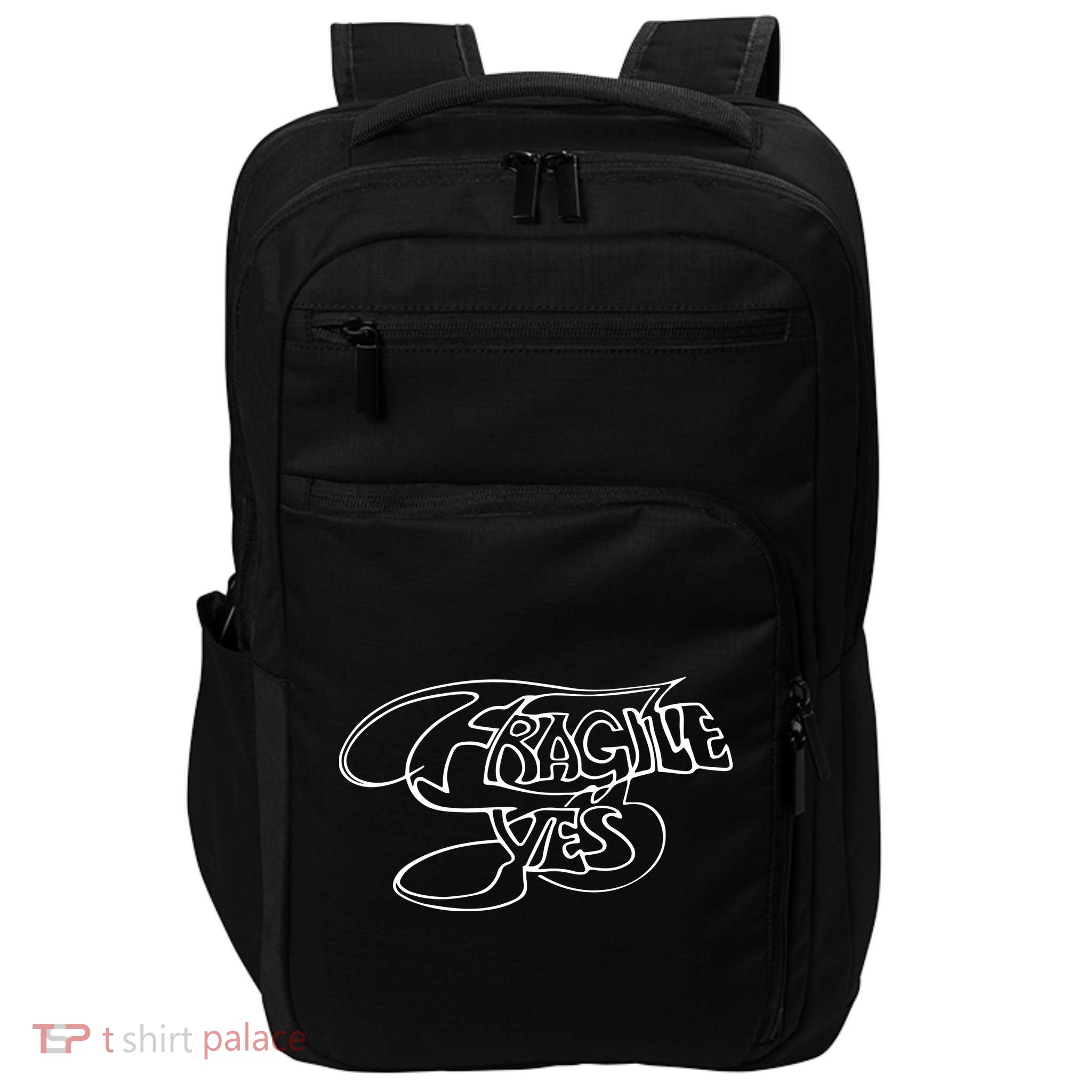 Yes Fragile Graffiti Impact Tech Backpack
