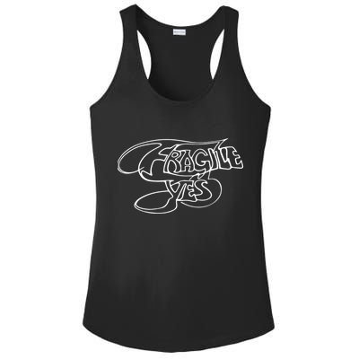 Yes Fragile Graffiti Ladies PosiCharge Competitor Racerback Tank