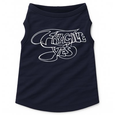 Yes Fragile Graffiti Doggie Tank