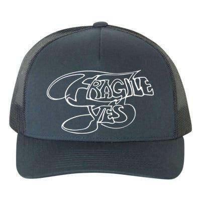 Yes Fragile Graffiti Yupoong Adult 5-Panel Trucker Hat