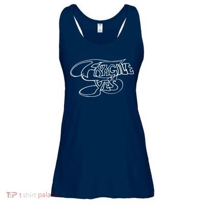 Yes Fragile Graffiti Ladies Essential Flowy Tank