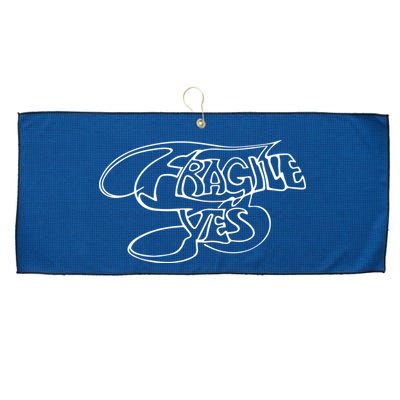 Yes Fragile Graffiti Large Microfiber Waffle Golf Towel