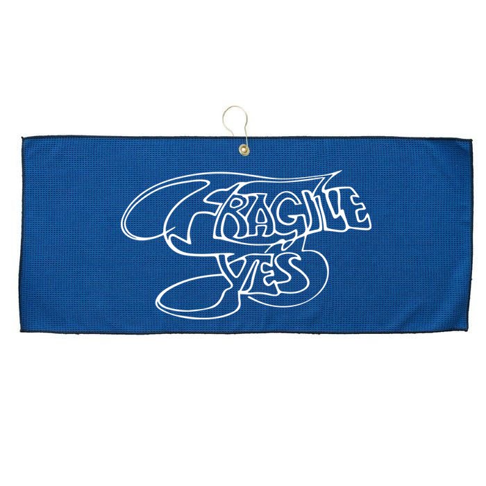 Yes Fragile Graffiti Large Microfiber Waffle Golf Towel