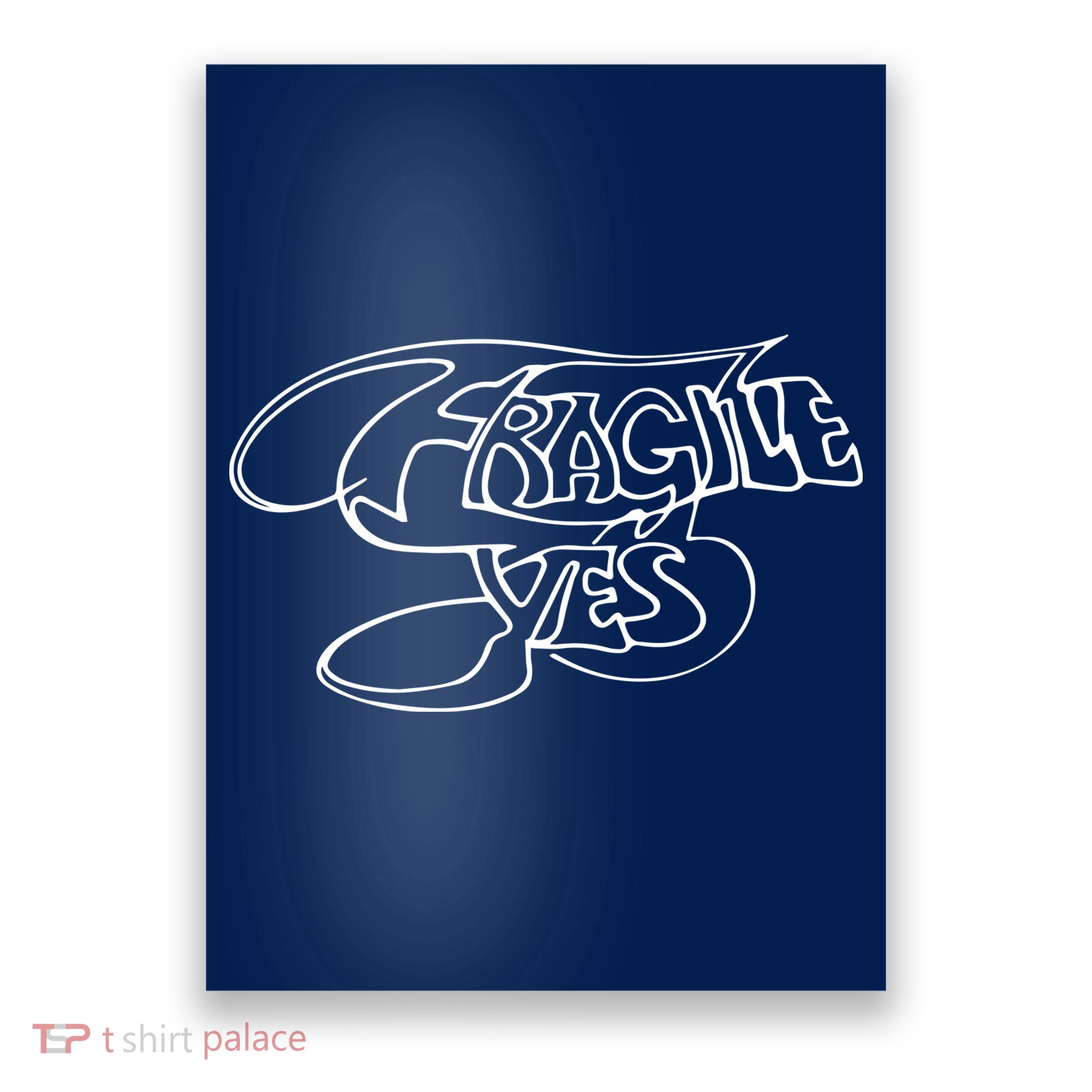 Yes Fragile Graffiti Poster