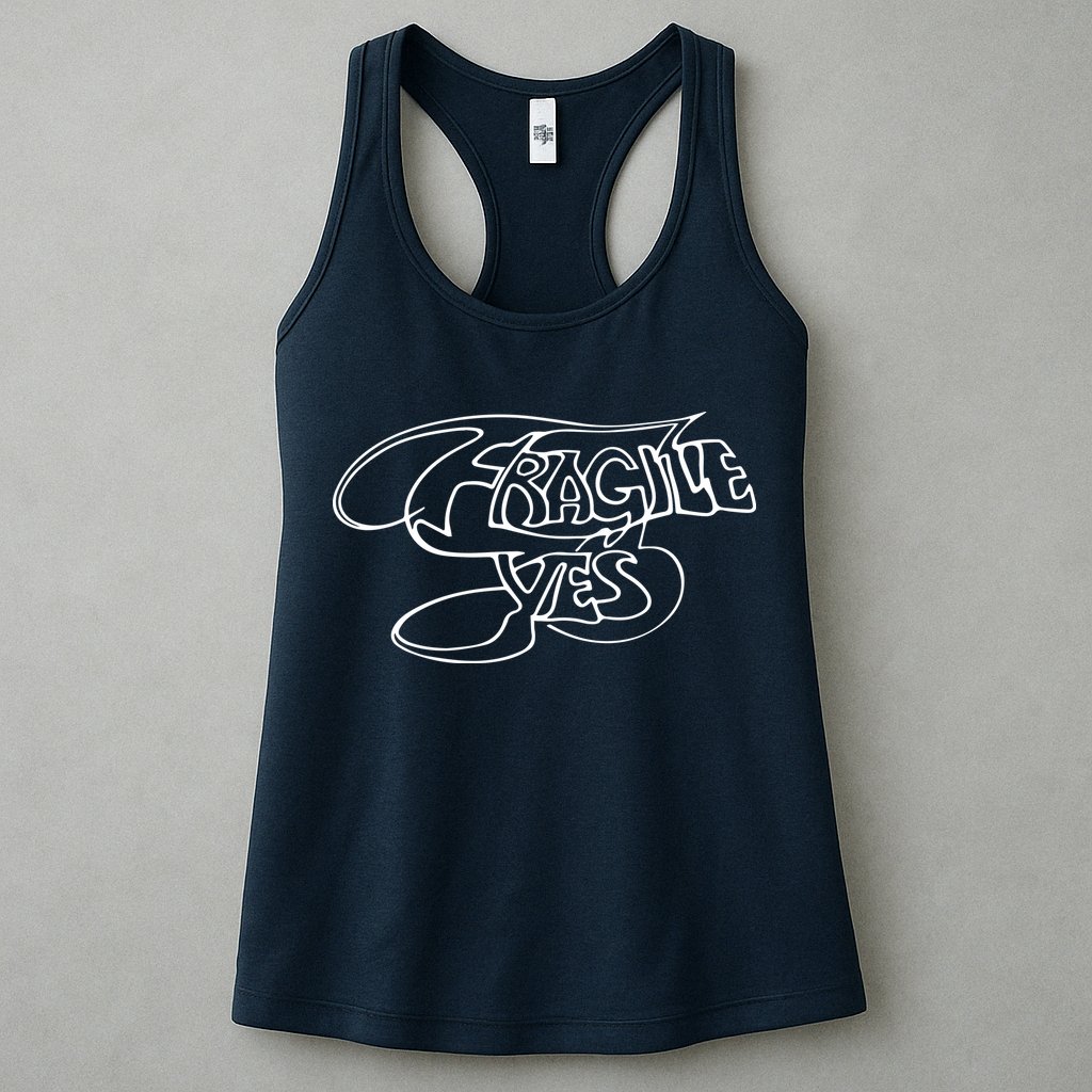 Yes Fragile Graffiti Womens Tank Top