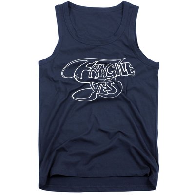 Yes Fragile Graffiti Tank Top