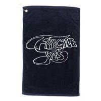 Yes Fragile Graffiti Golf Towel