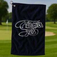 Yes Fragile Graffiti Golf Towel