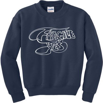 Yes Fragile Graffiti Kids Sweatshirt