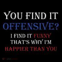 You Find It Offensive I Find It Funny Redneck Country Flexfit Unipanel Trucker Cap