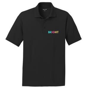 Your Future Is Bright Cute Back To School PosiCharge RacerMesh Polo